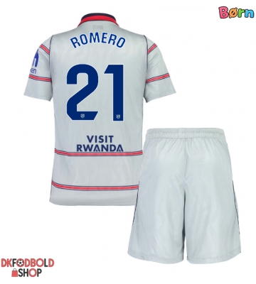 Atletico Madrid Cristian Romero #21 Tredje trøje Børn 2026-27 Kort ærmer (+ korte bukser)